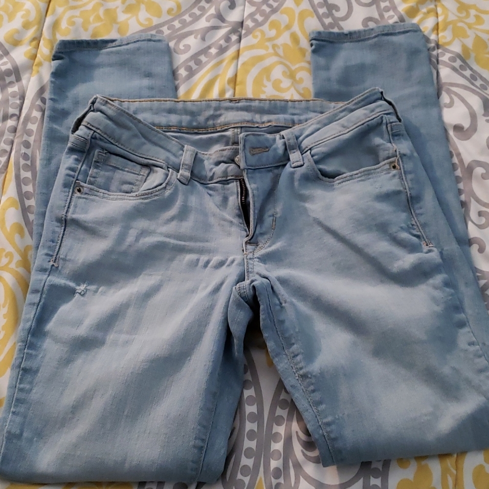 Light Blue Rockstar Jeans